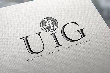 Unity Insurance Group, LLC logo printed on a paper